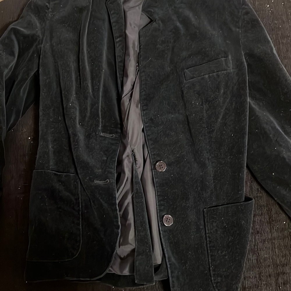 women’s black vintage blazer size small